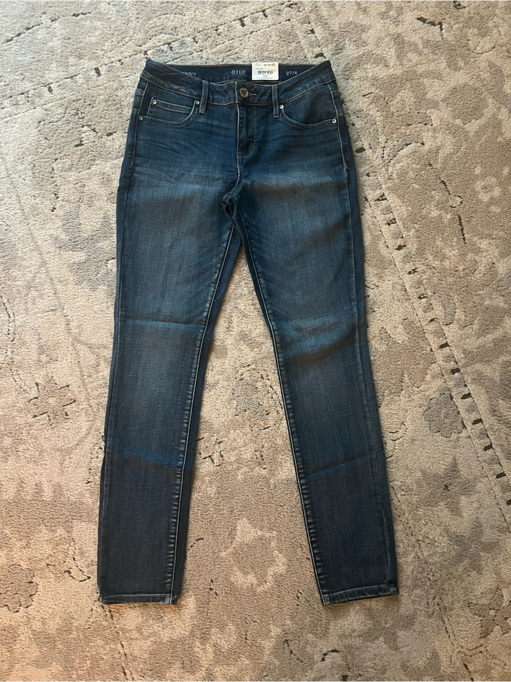 Dark Blue Women's Skinny Jeans - a.n.a